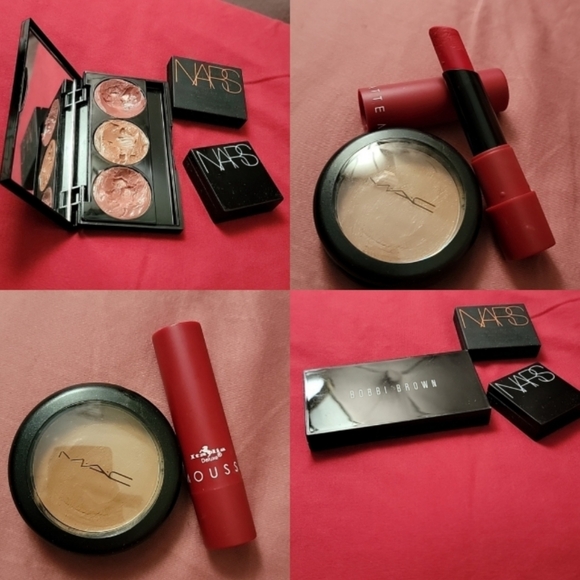 NARS Bundle Bronzer Laguna Powder / Rigel Eyeshadow,  free Bobbi brown palette - Picture 1 of 16